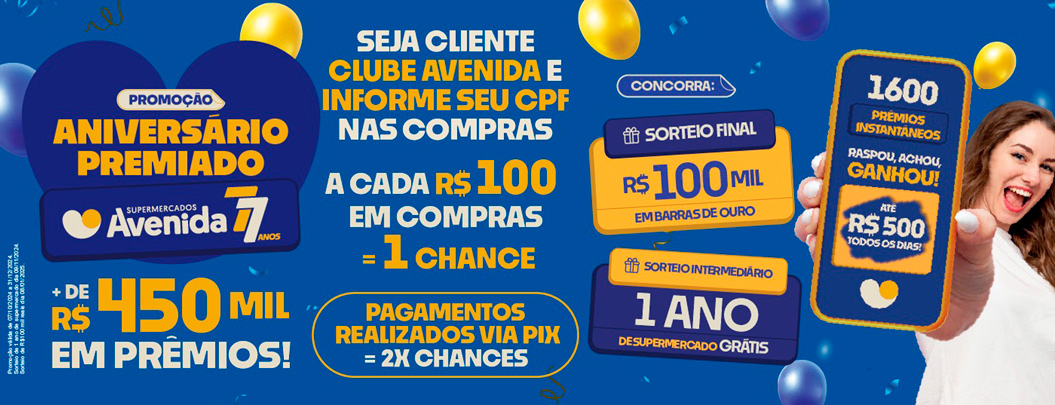 Promo Avenida 77 anos