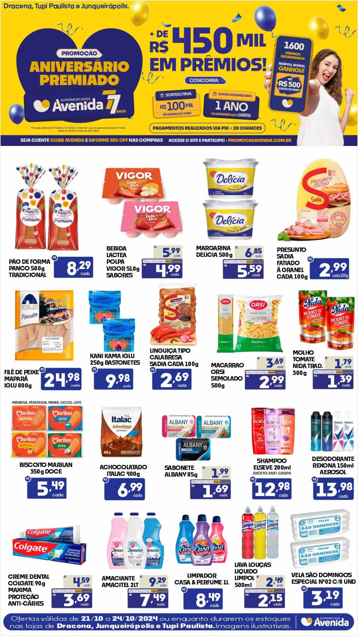 Supermercados Avenida - Ofertas