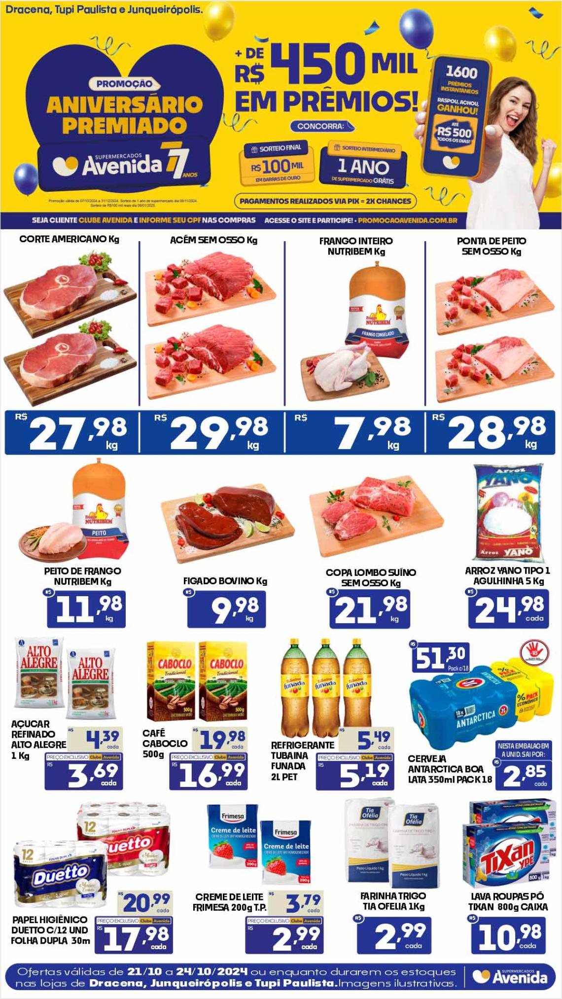 Supermercados Avenida - Ofertas