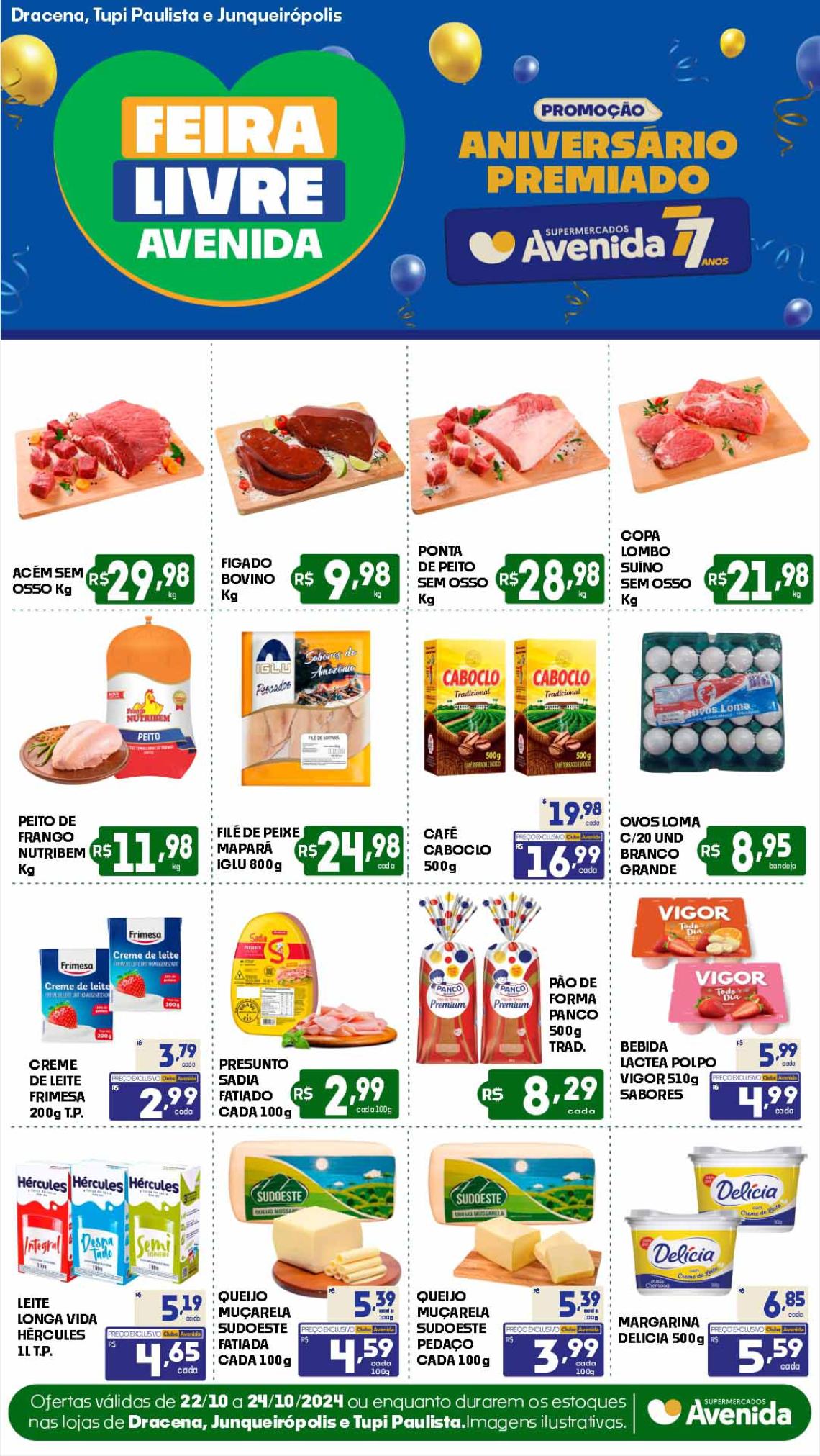 Supermercados Avenida - Ofertas