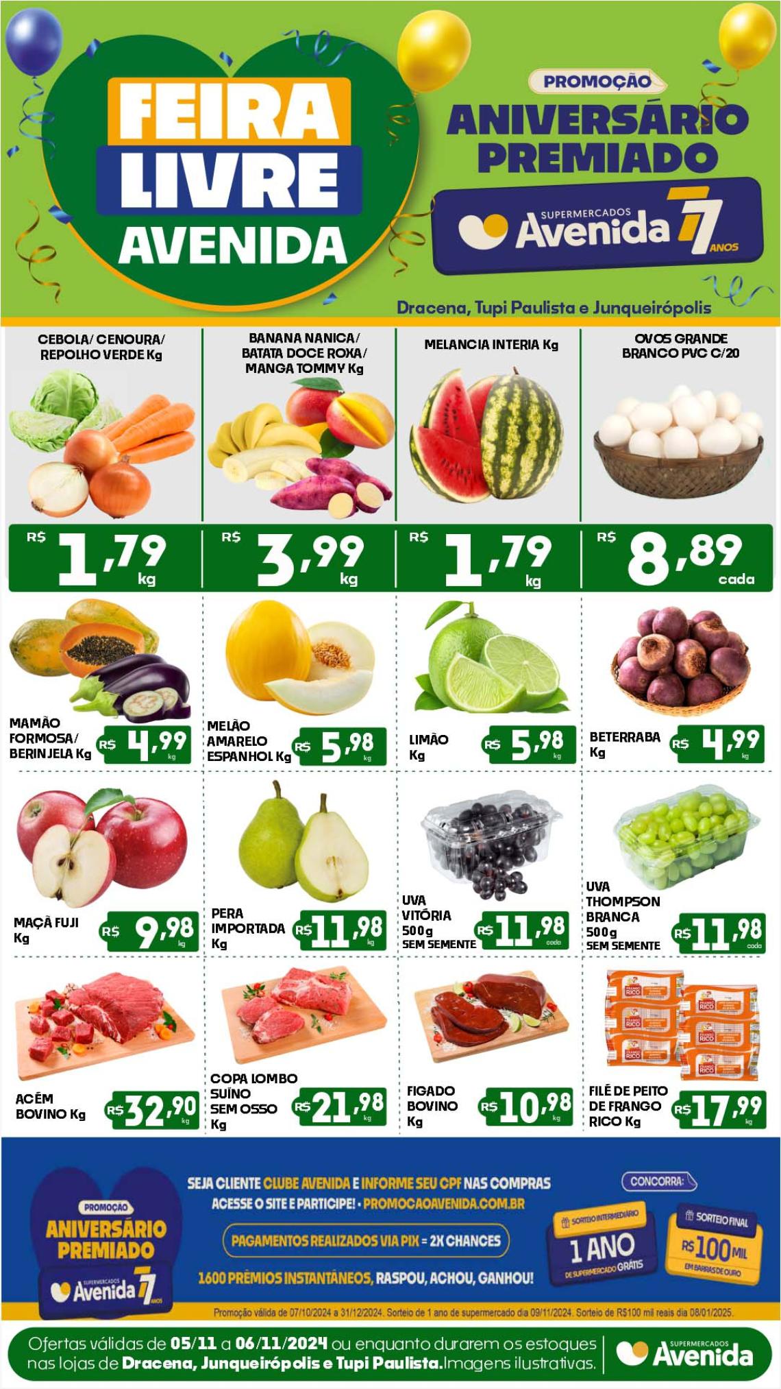 Supermercados Avenida - Ofertas