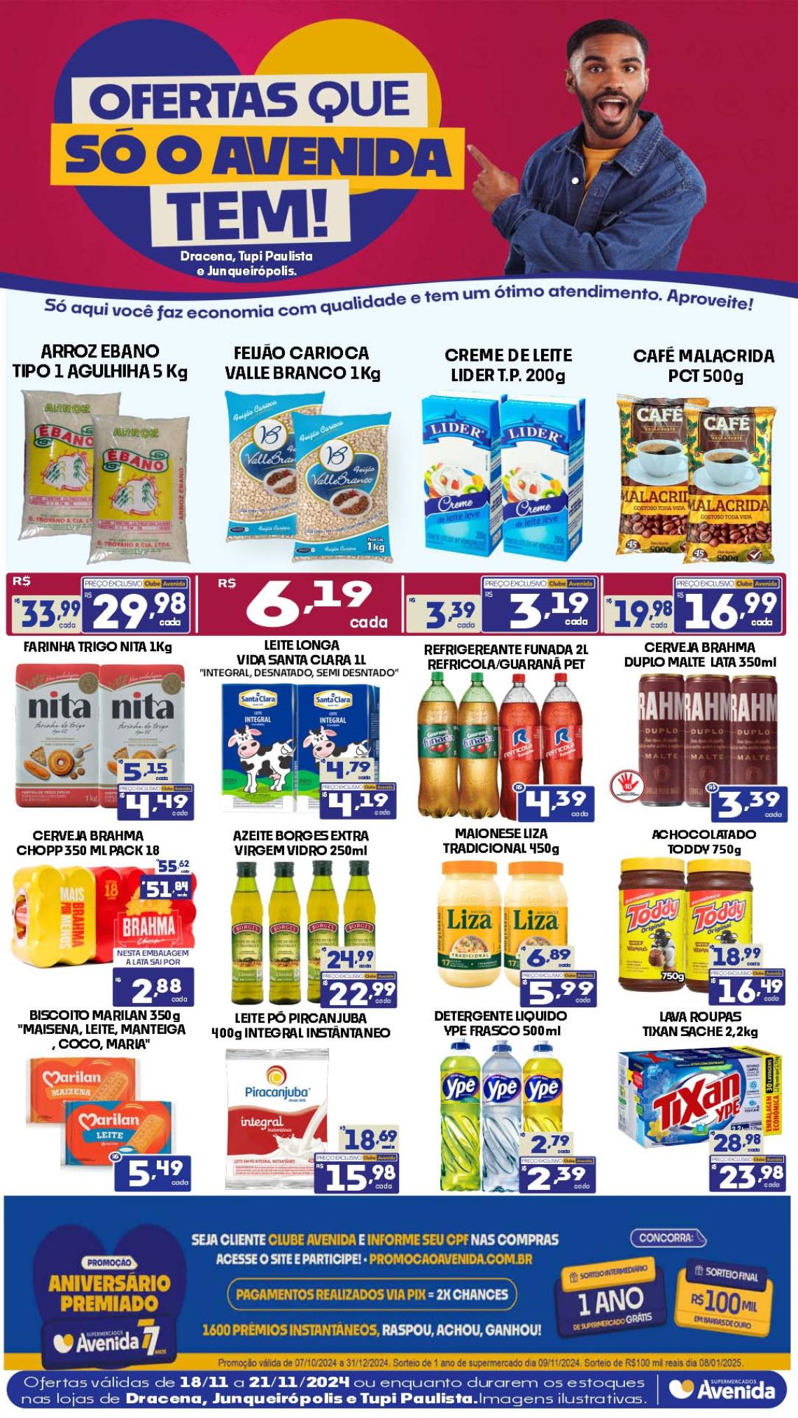 Supermercados Avenida - Ofertas