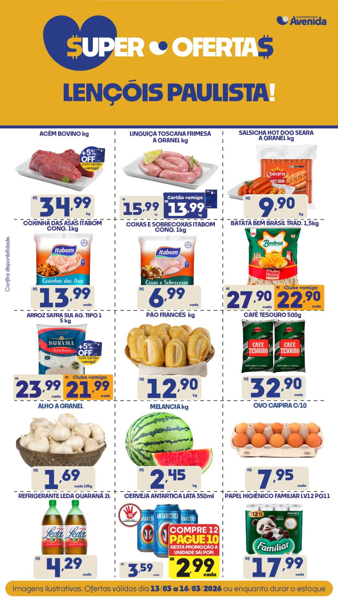 Supermercados Avenida - Ofertas